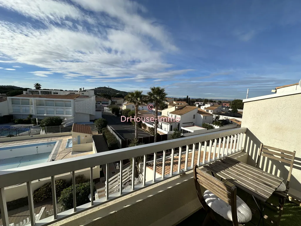 Balcon - Studio avec Mezzanine et Terrasse à Agde