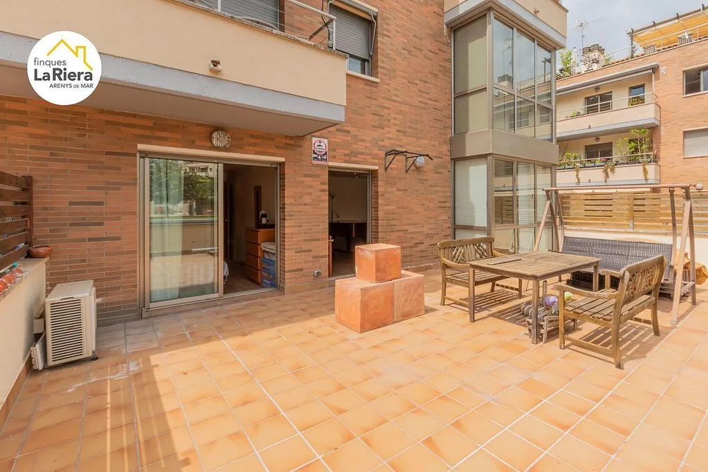 Terrasse - Ground Floor Apartment with Pool in Sant Andreu de Llavaneres