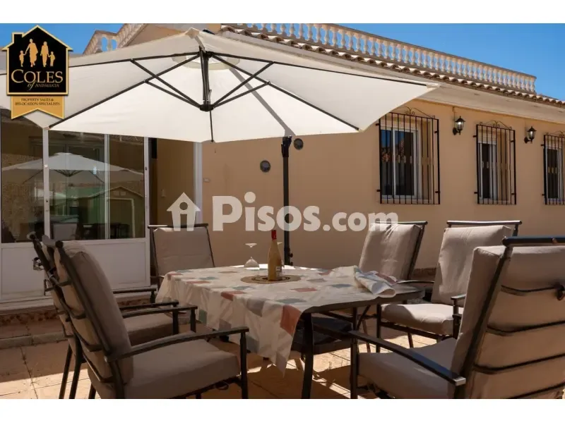 Terrasse - Chalet with Jacuzzi in Limaria, Arboleas