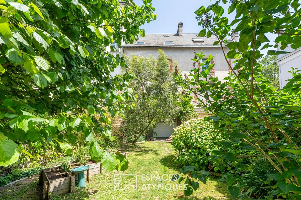 Garden - Art Deco Townhouse with Garden in Tours