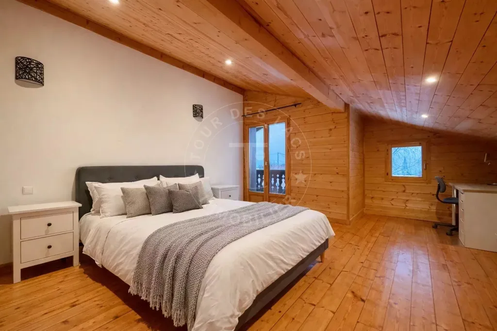 Chambres - Chalet Luxueux avec Vue Montagne à Thônes