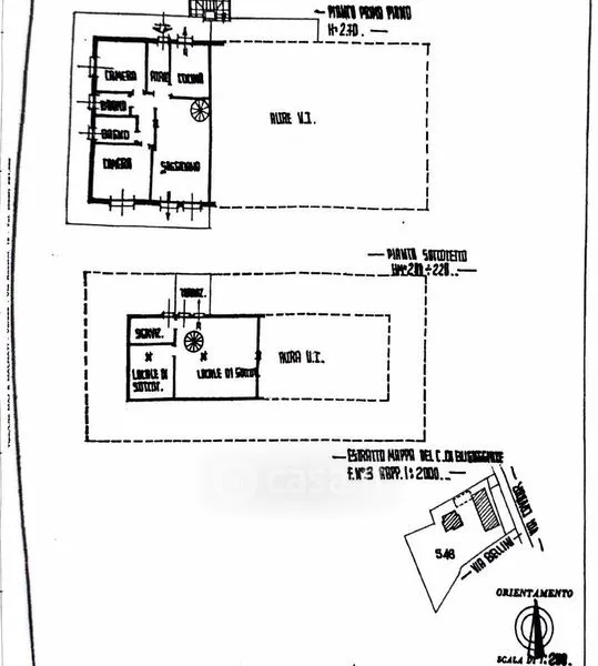 Plaan - Two-Level Lake View Apartment in Buguggiate
