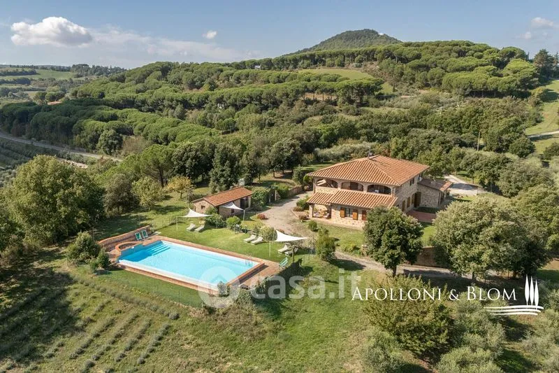 Vue aérienne - Rustic Farmhouse with Pool in Montepulciano