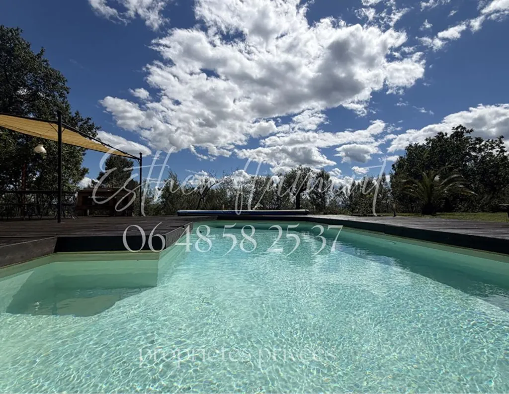 Piscina - Characterful House with Pool in Rousson