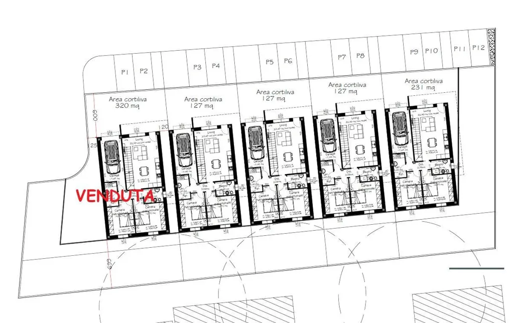Floor Plan - Luxury Villa with Private Garden in Imola