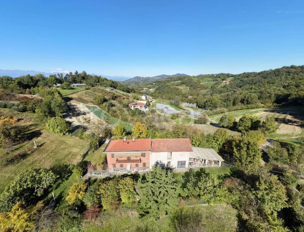 Vue aérienne - Rustic Farmhouse with Vineyard View in Gassino Torinese