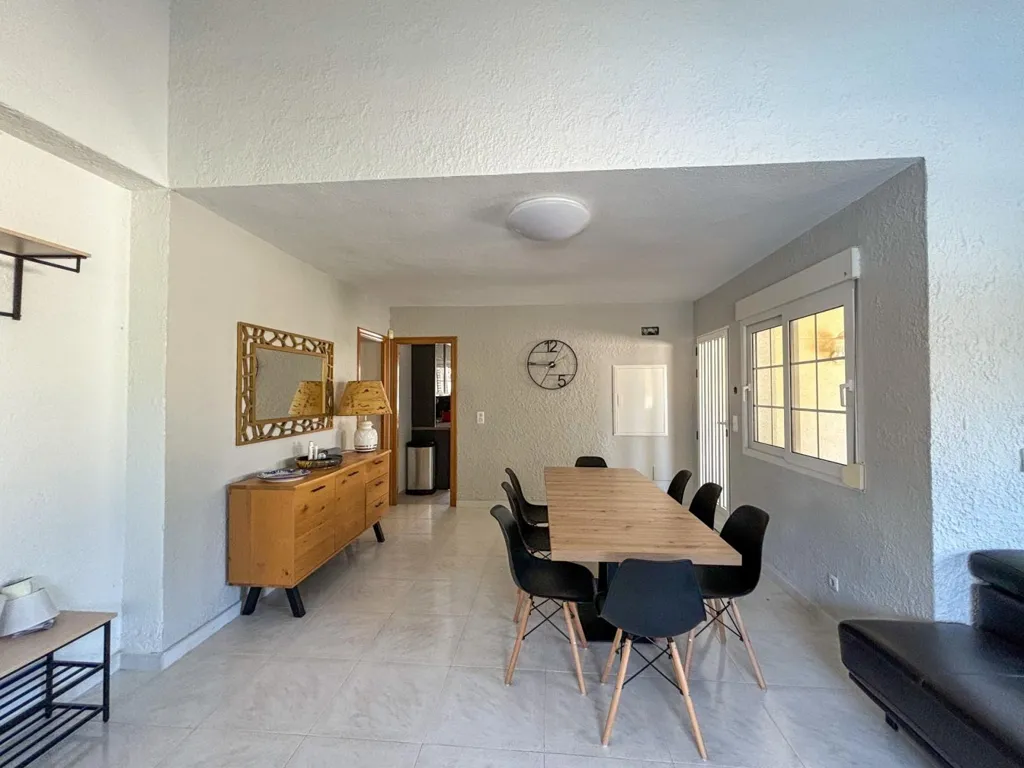 Dining Room - Mediterranean Villa with Pool in Cabo Roig