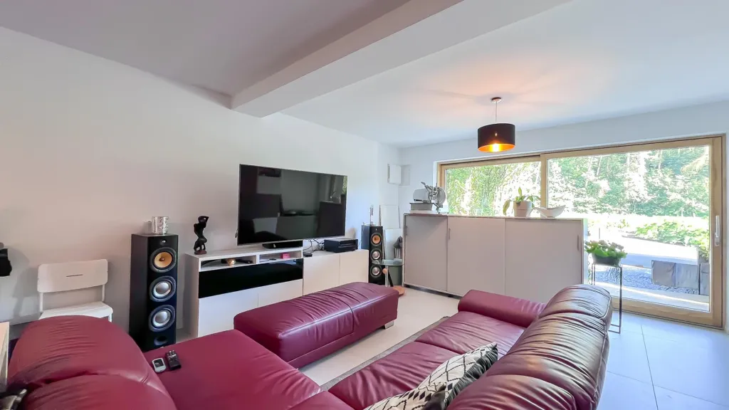 Living Room - Luxury House with Solar Panels in Sandweiler