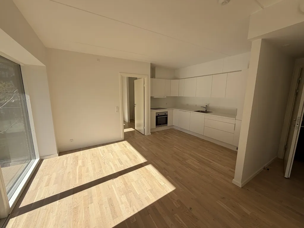 Köök - Modern Flat with Balcony in Copenhagen