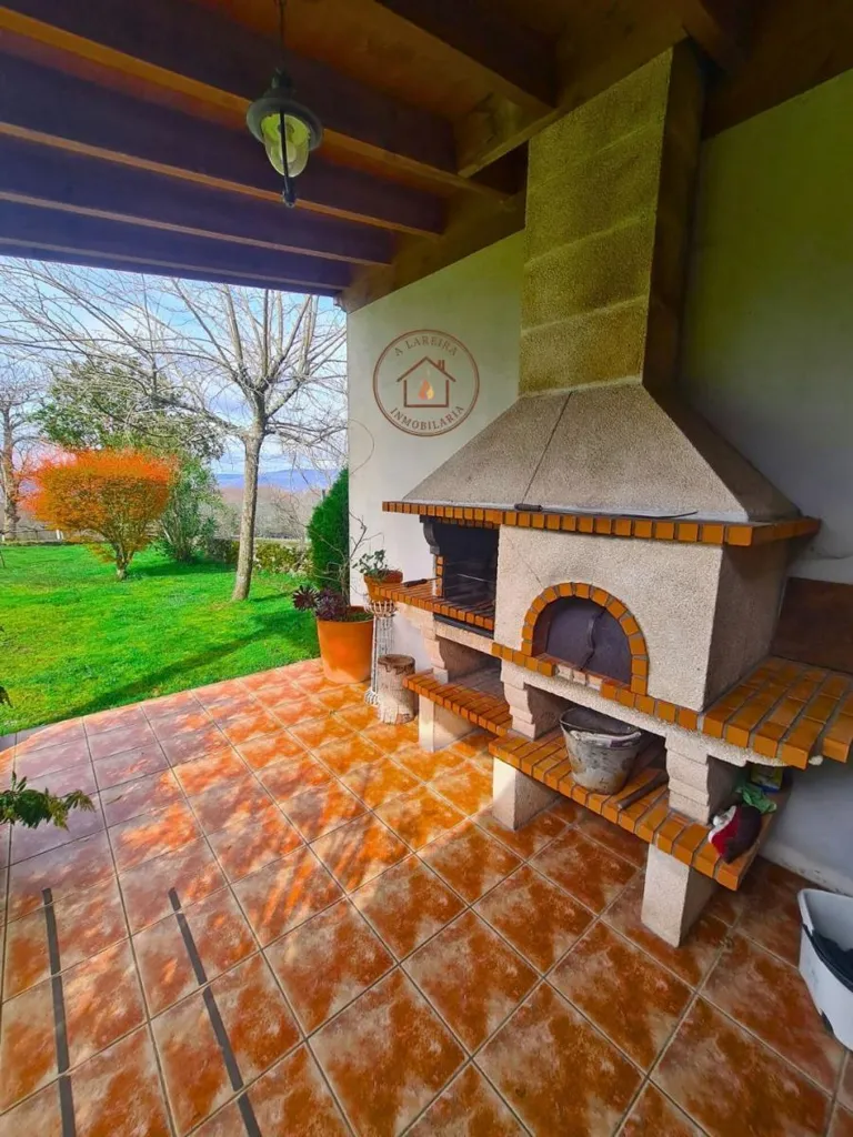 Terrasse - Restored Rural Chalet with Pool in Gomesende