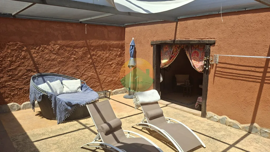Terrasse - Rustic Spanish House with Terrace in Totana