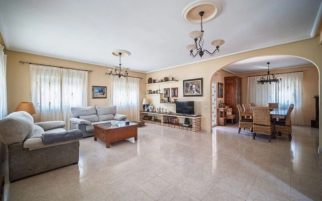 Séjour - Chalet with Pool and Terrace in Rojales