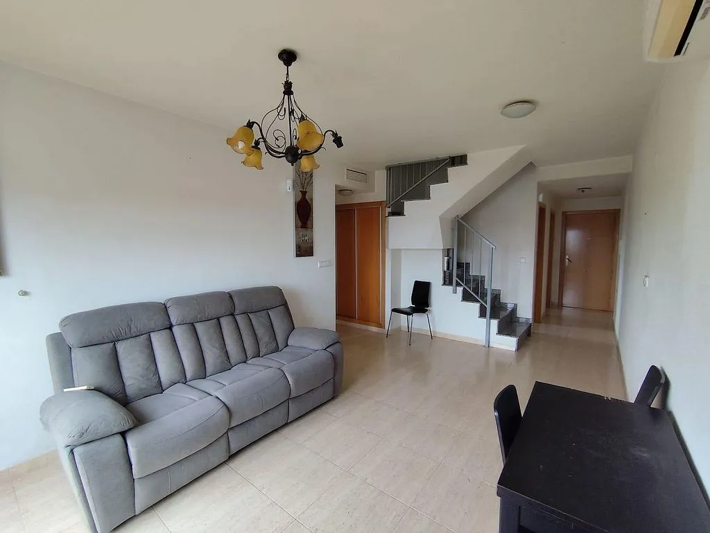Séjour - Penthouse with Pool in Alcantarilla