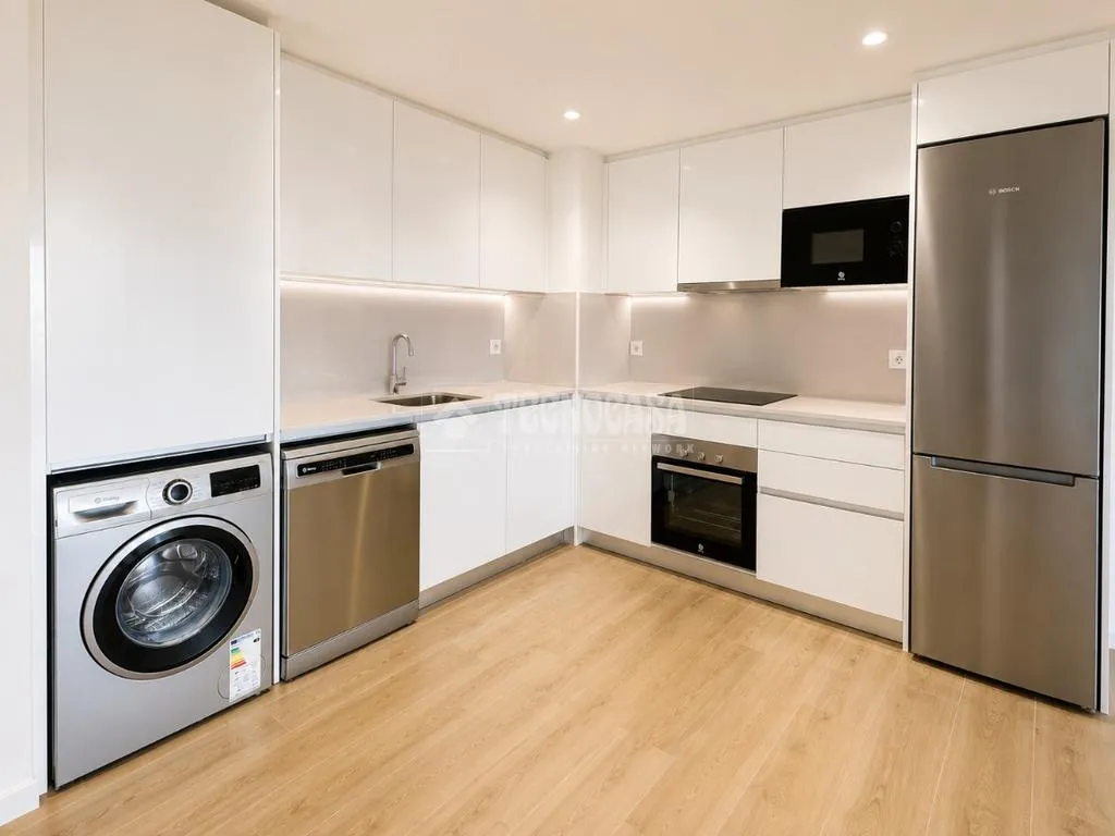Köök - New Flat with Terrace in Málaga