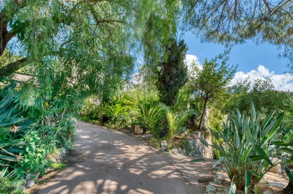 Jardin - Villa Belle Époque avec vue mer à Menton
