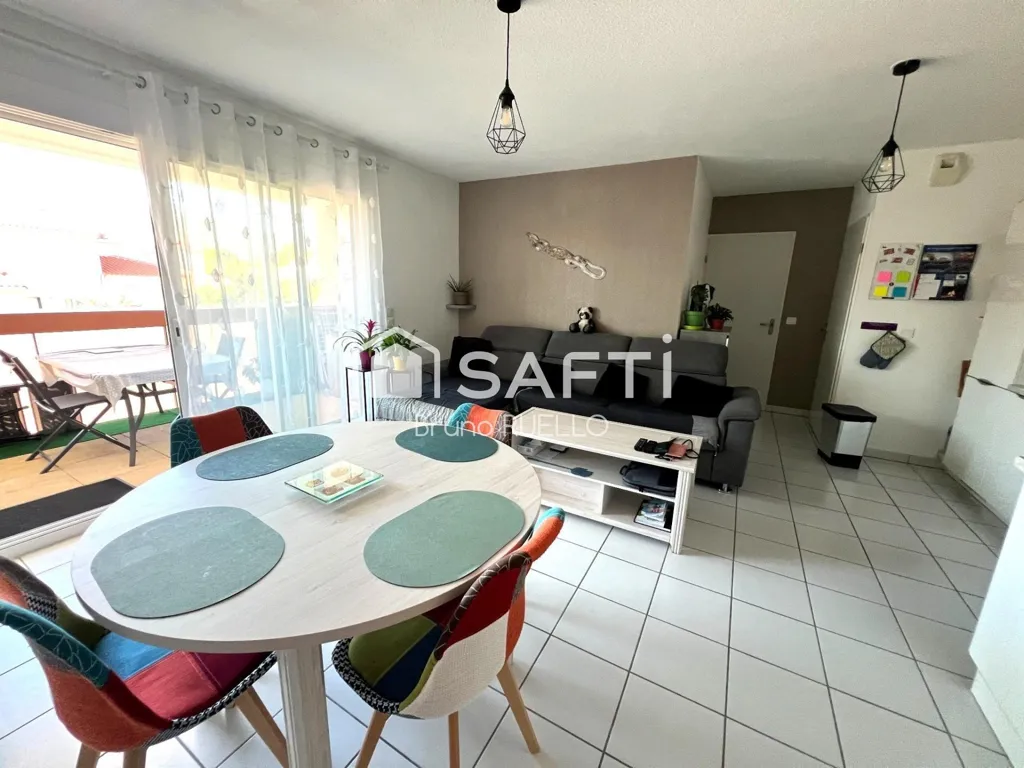 Salle à manger - Appartement avec terrasse sud-ouest à Argelès-sur-Mer