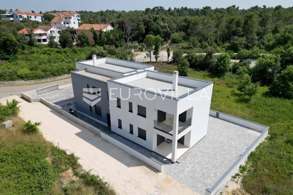 Vue aérienne - Apartment with Sea View in Zaton, Zadar