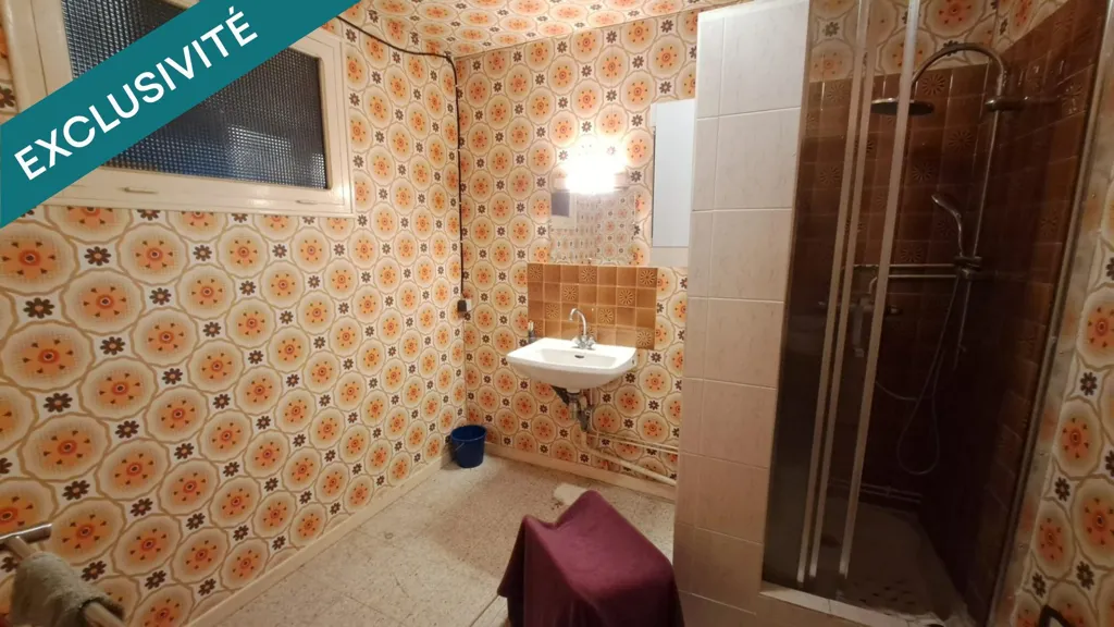 Salles de bain - Maison en Pierre avec Jardin à Picarreau
