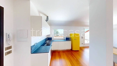 Cocina - Apartment with Panoramic Terrace in Trieste