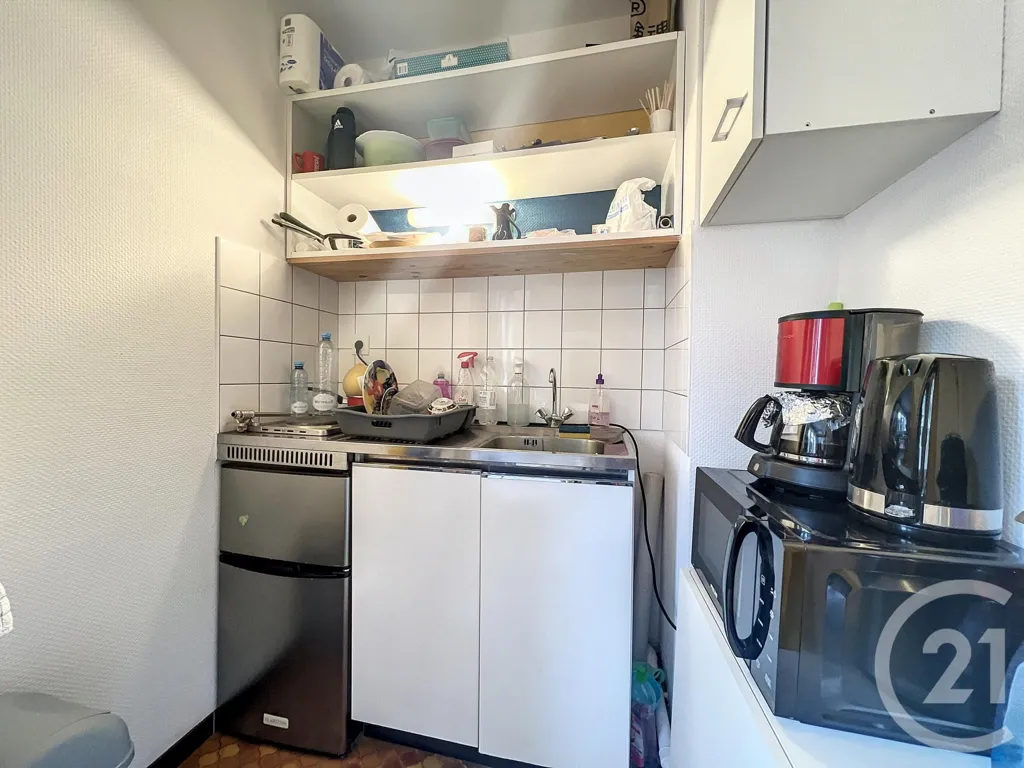 Köök - Studio with Parking in Dijon