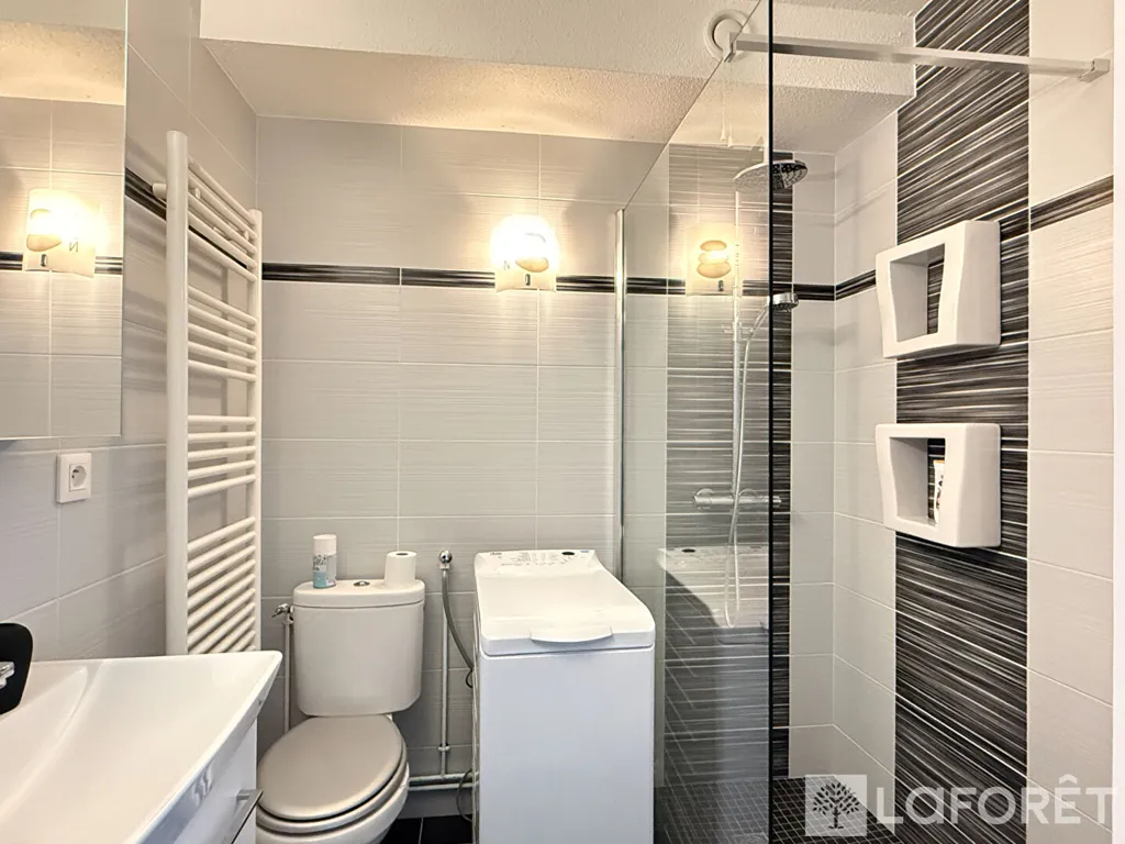 Badezimmer - 1-Bed Apartment with Sea View in Arcachon