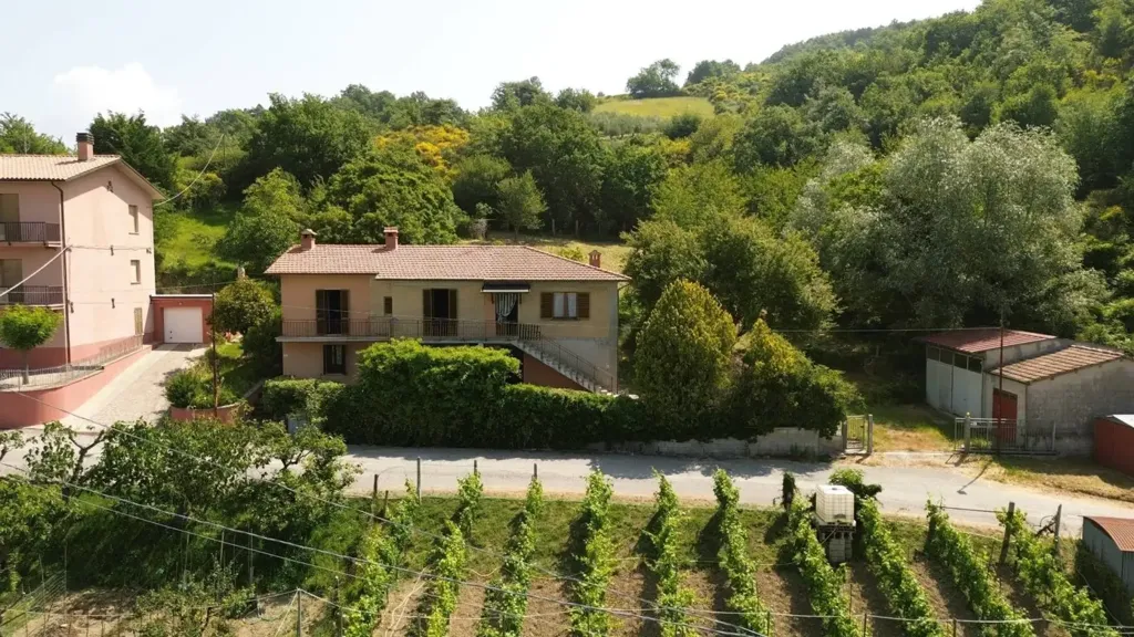Õhuvaade - Villa with Panoramic Views in Gubbio