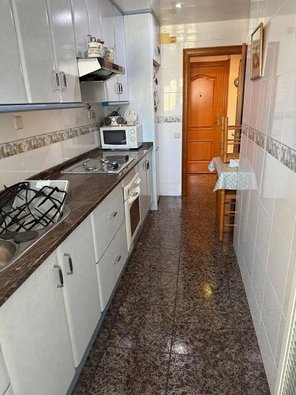 Köök - Apartment with Terrace and Garage in Sant Celoni