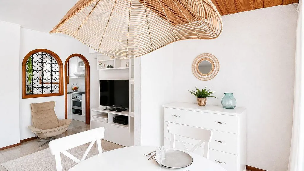 Salle à manger - Bungalow with Pool and Terrace in Rocas Rojas