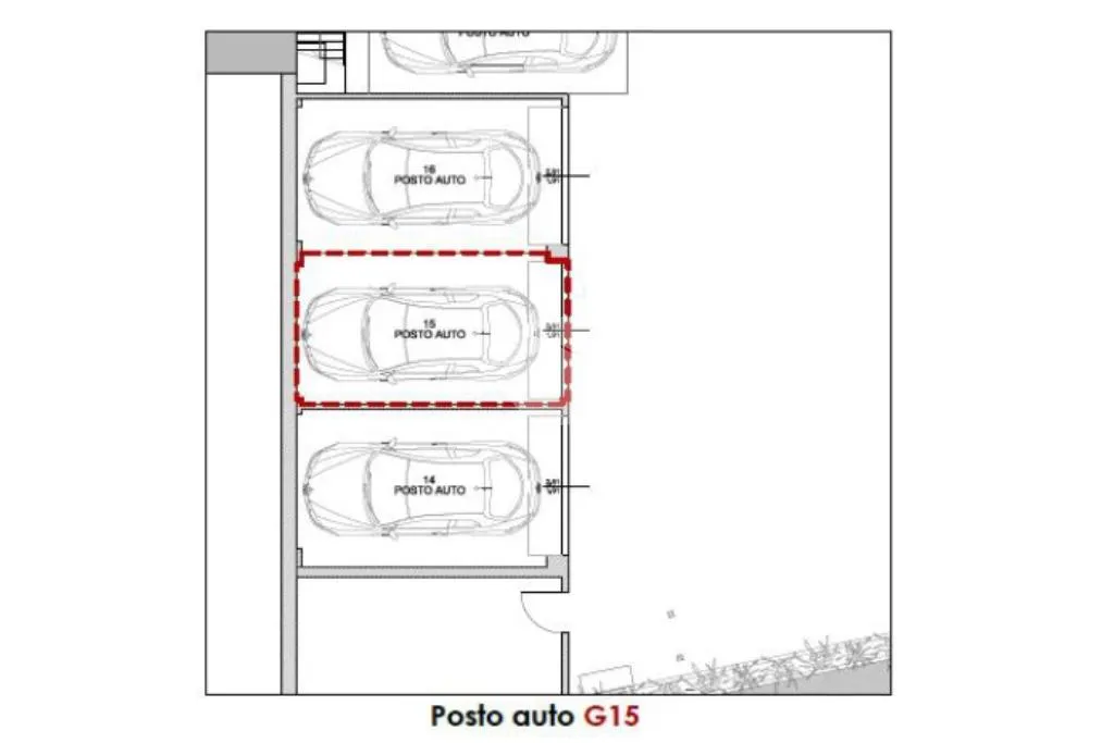 Plan - Modern Apartment with Terrace in Central Cesena