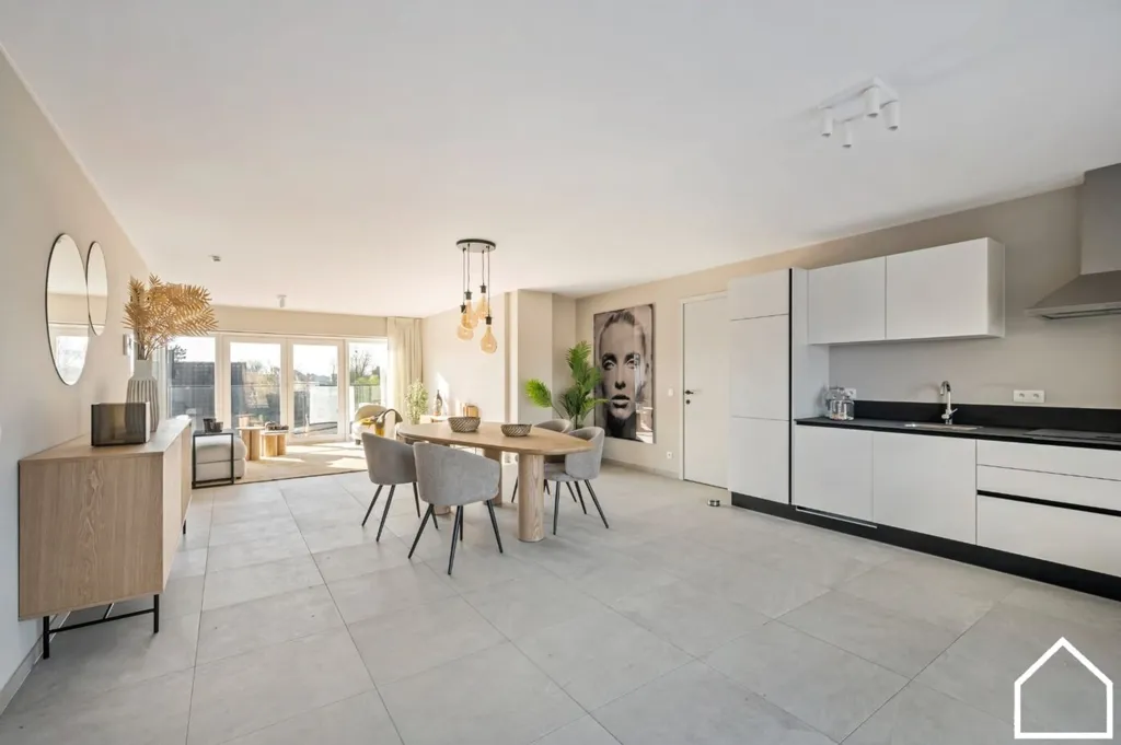 Cuisine - Appartement Neuf avec Terrasse à Comines-Warneton