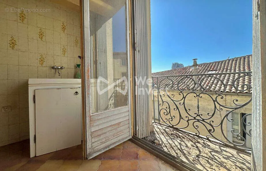 Balcon - Appartement Traversant à Montpellier Gambetta