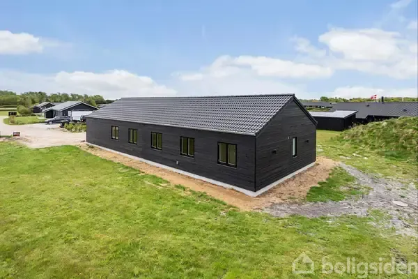 Vue aérienne - Modern Summerhouse with Sea View in Vostrup