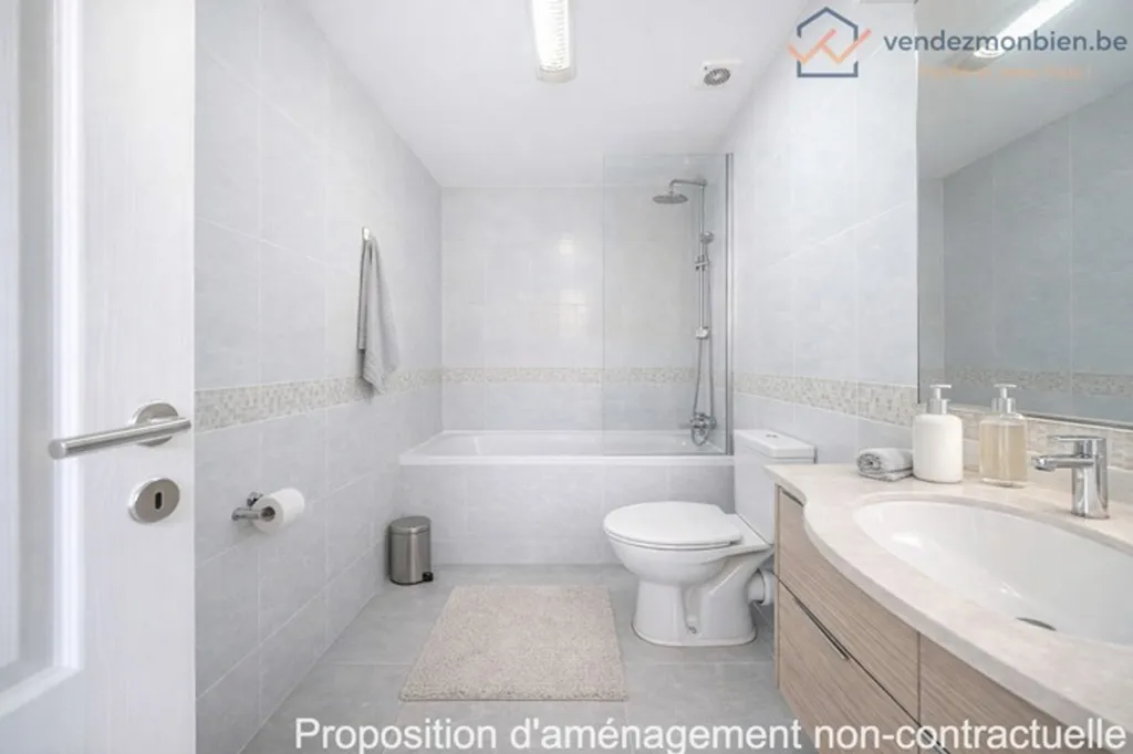 Vannitoad - 3-Bedroom Apartment in Anderlecht
