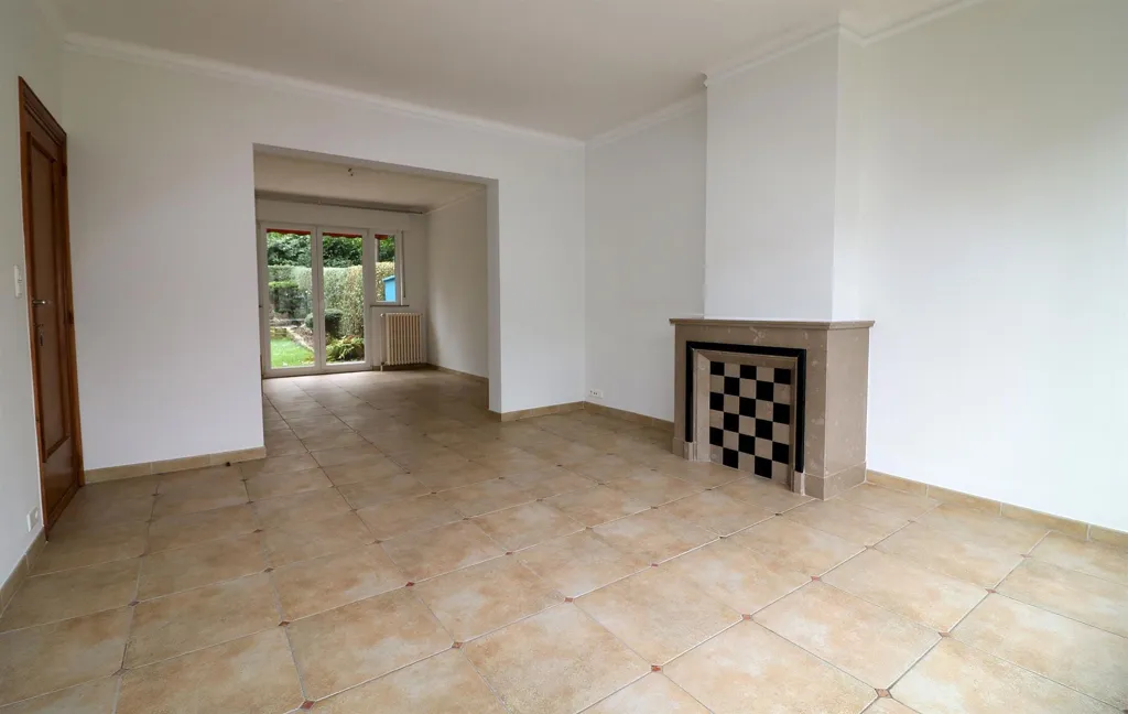 Séjour - Maison avec terrasse et jardin à Auderghem