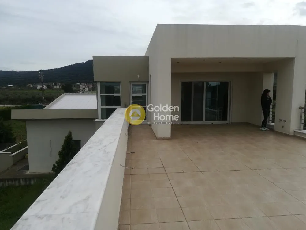 Terrasse - Modern Villa with Sea View in Tragana