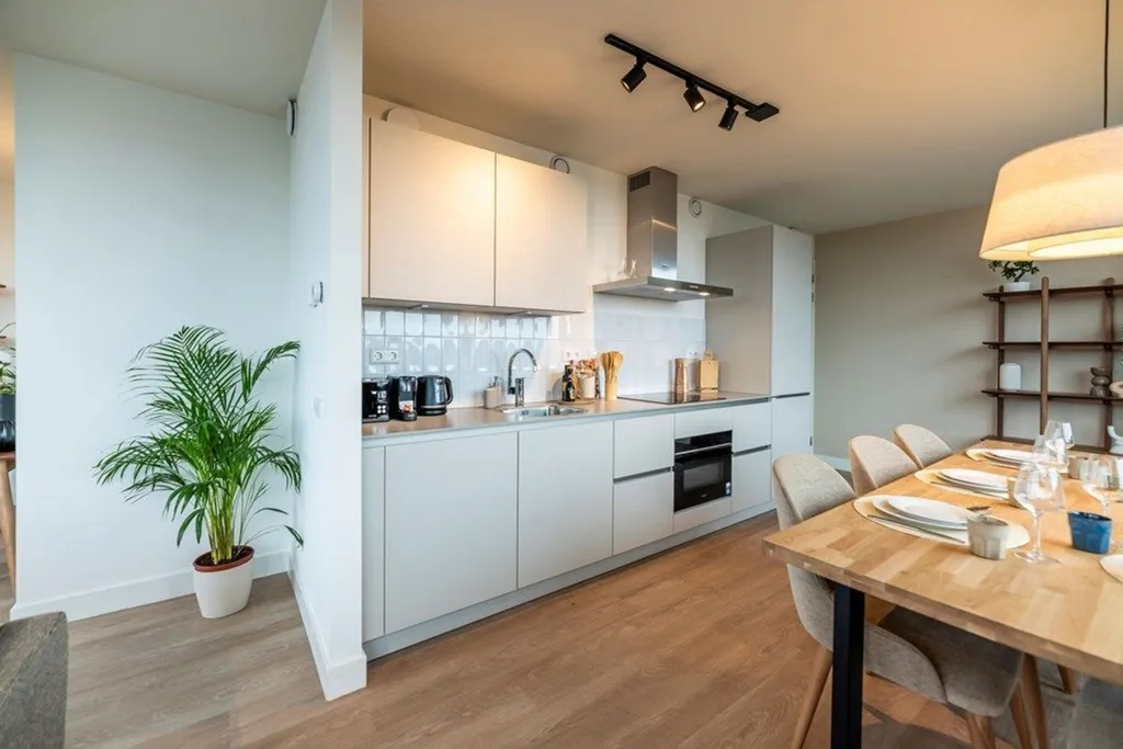Söögituba - Penthouse with City View in Rotterdam