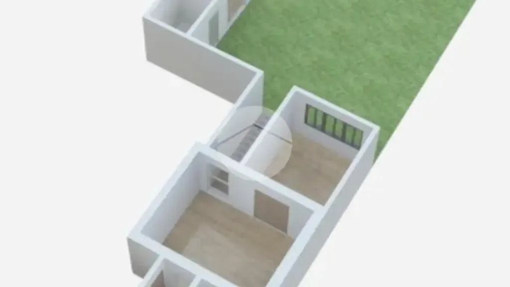 Plaan - Ground Floor Trilocale with Garden in Florence
