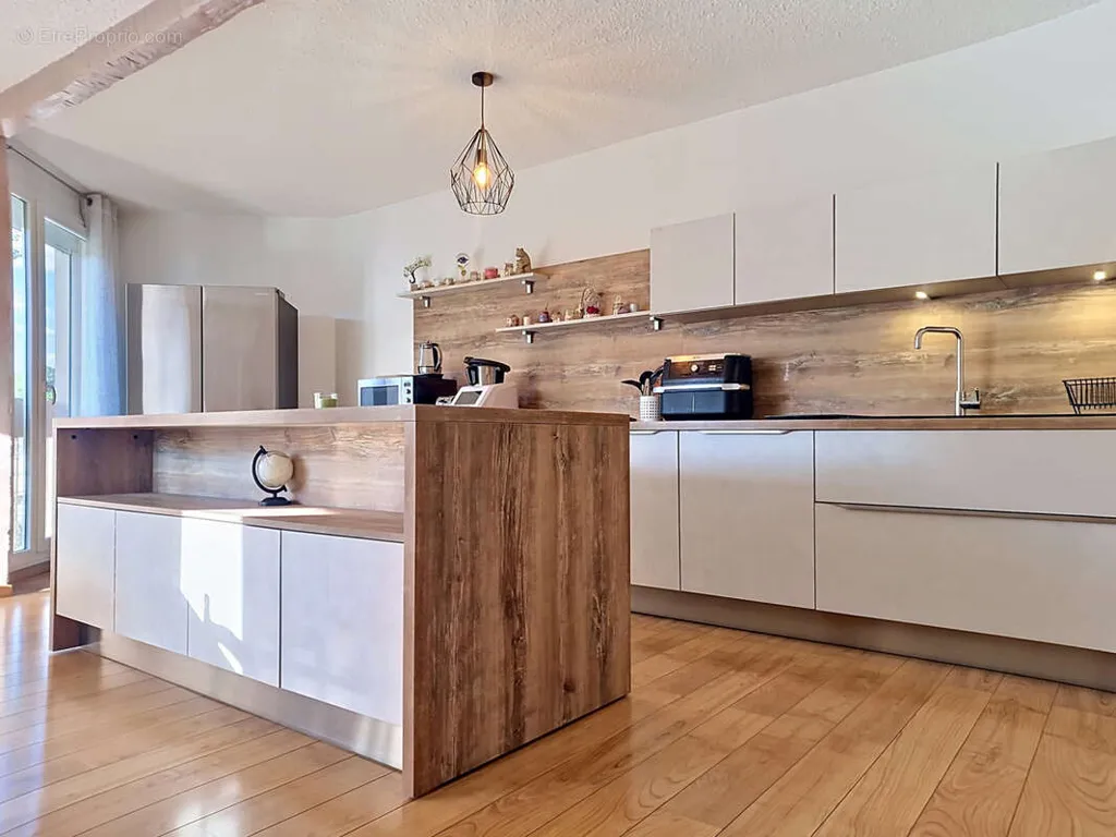 Cucina - 3-Bed Apartment with Terrace in Gières