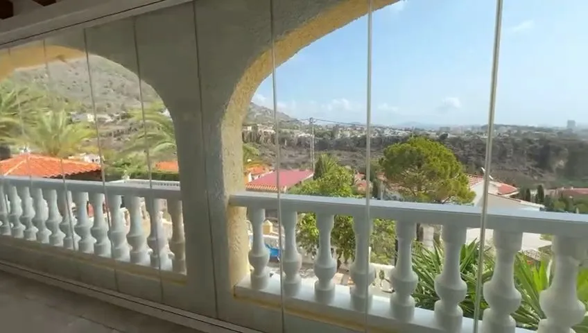 Terrasse - Mediterranean Villa with Pool in Calpe