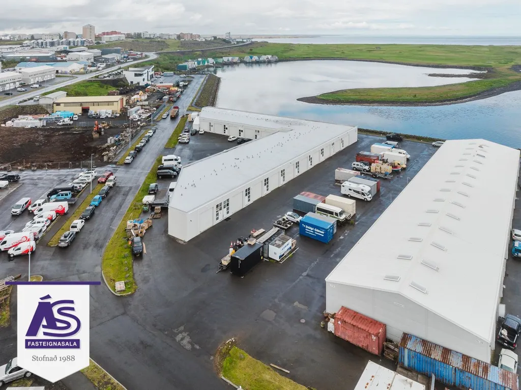 Vista aerea - Warehouse with Loft Space in Hafnarfjörður