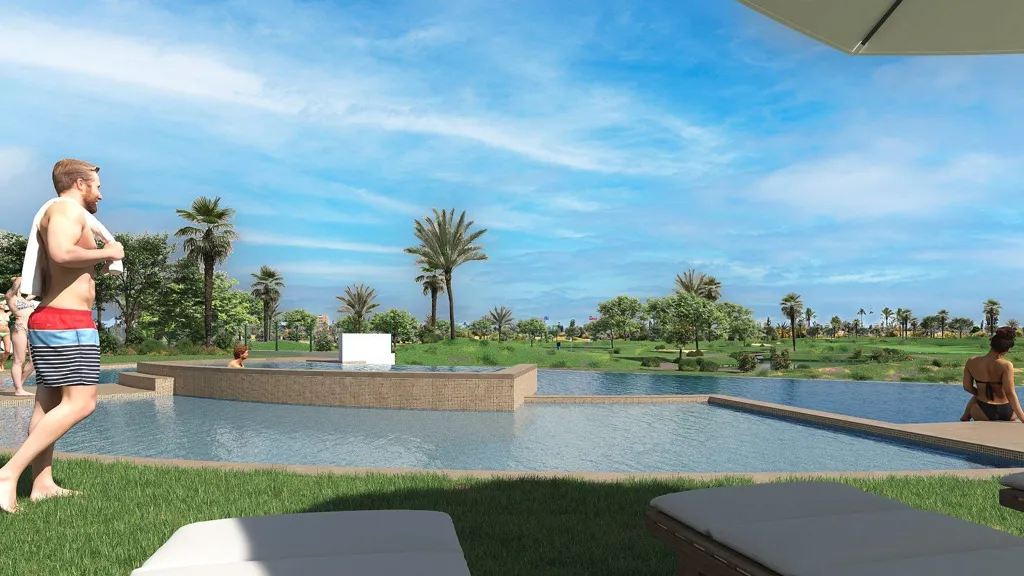 Piscine - Golf-Adjacent Apartments with Pool in Los Alcázares