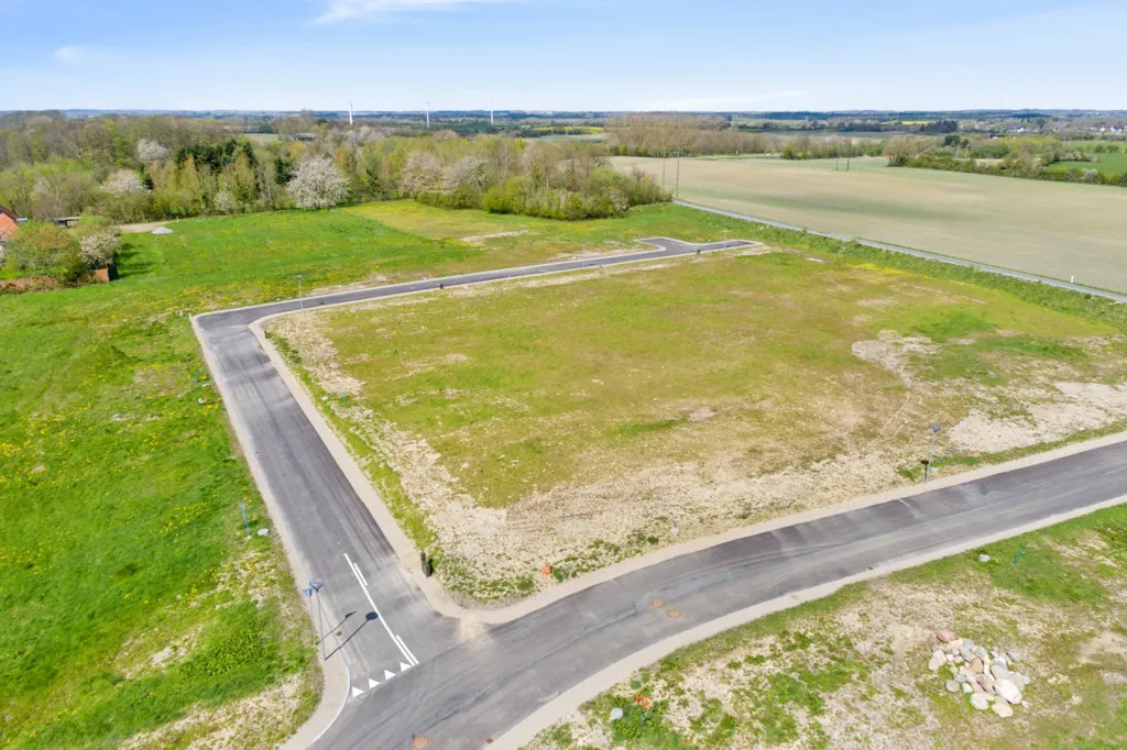 Vue aérienne - Year-Round Plot with 5G Coverage in Aabenraa