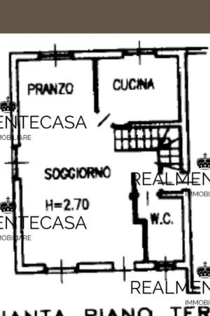 Plan - Terraced Villa with Garden in Tromello