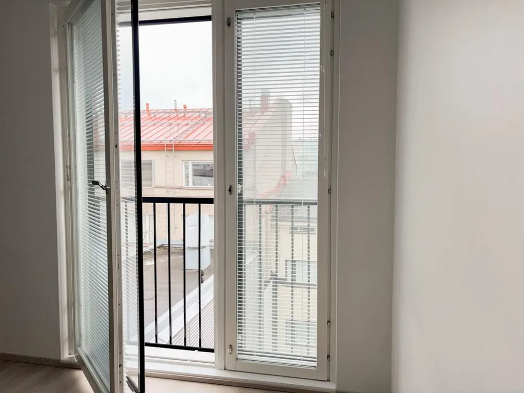 Balcony - Compact One-Bedroom Flat with Balcony in Jyväskylä Centre