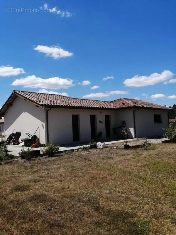 Außenansicht - Contemporary House with Garden in Luxey
