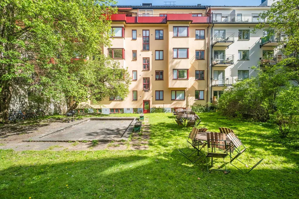 Aed - Funkis Flat with Parkett in Kungsholmen
