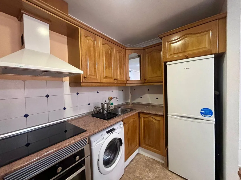 Kitchen - 2-Bedroom Apartment with Terrace in Cabo Roig