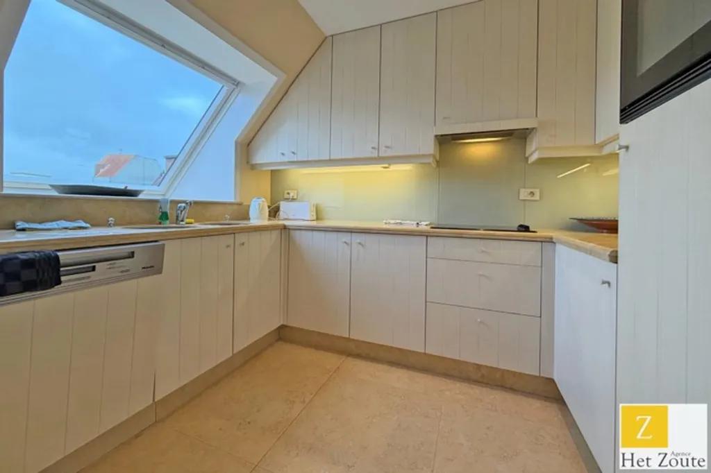 Cuisine - Penthouse avec Vue sur le Zoute à Knokke
