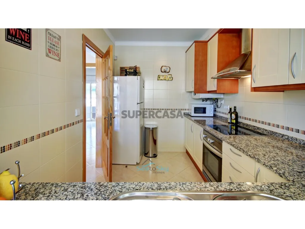 Köök - Duplex House with Private Pool in Ferragudo