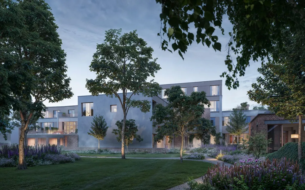 Jardin - Projets de Logements Contemporains à Melle